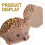 1 Set Mini Paddenstoel En Egels: Figurines Voor 8