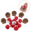 1 Set Mini Paddenstoel En Egels: Figurines Voor 11