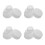 4St Ronde Schuimcakevormen Set van 4St DIY Polystyreen Wit 9