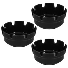tragbares 3-teiliges Aschenbecher-Set für Outdoor,