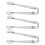3-teiliges set: -, - & lebensmittelzange (silber) 9