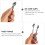 3-teiliges set: -, - & lebensmittelzange (silber) 11