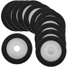 12 stücke ersatz-kassettentape-druckwalze, audio-radio-druckwalzen
