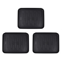 3Stk Auffangwanne Für Indoor Outdoor Haustier Fressmatte