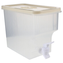 Plastic Drink Dispenser Mit Hahn Für Kühlschrank Transparent