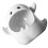 aschenbecher aus keramik mit gespenster design, 8