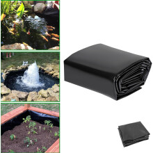 Large Tear Resistant Outdoor Fish Pond Liner 1x4.5m / 3x14.5ft Self Supporting Pool 6x11.5m / 19.5x37.5ft