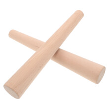 2 uds. pisador madera 30 cm para chucrut y fermentación