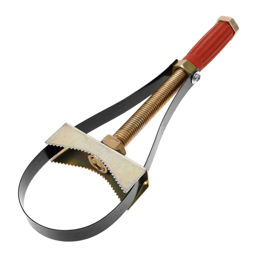 Belt Oil Filter Wrench Universal Fit, Adjustable, For Maintenance And Removal Of Oil Filters, Compact And Portable 9354506043568