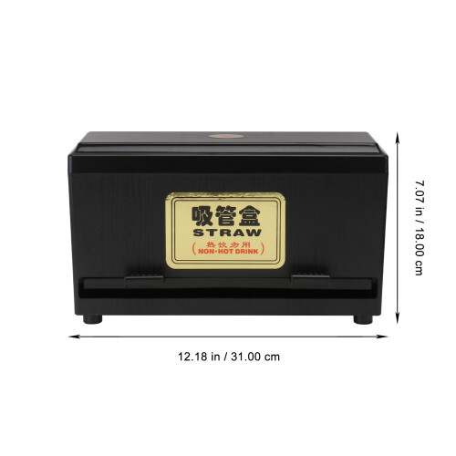boîte de rangement distributeur de pailles par 1 pièce 1