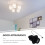 Metal Pull Chain Light Socket E26 for Pendant Table Floor Lamp Fixture 4
