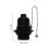 Metal Pull Chain Light Socket E26 for Pendant Table Floor Lamp Fixture 2