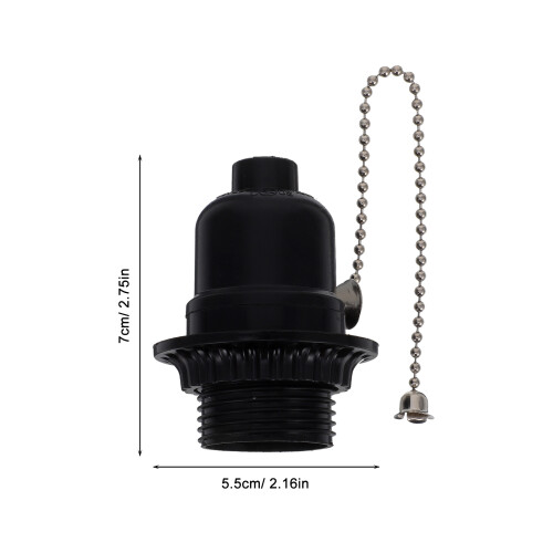 Metal Pull Chain Light Socket E26 for Pendant Table Floor Lamp Fixture 1