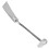 Garden Spade Weeding Trowel Iron 1set Silver 1