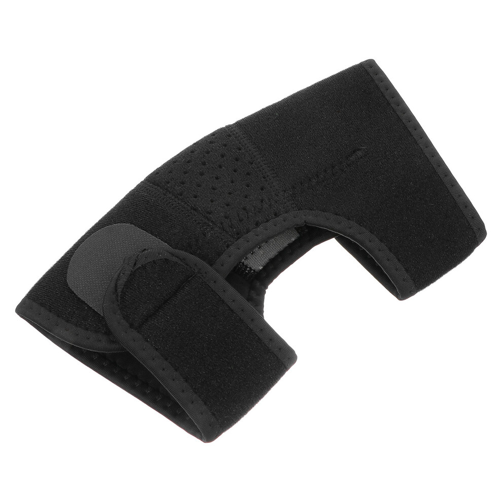 Villcase Black Tennis Elbow Guard Breathable Sports Elbow Protector