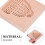 Beech Wood Carved Cookie Embossing Mold for DIY Baking Holiday Use 8