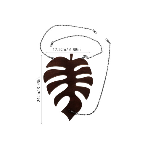 Portabicchieri Vino Con E Decorazione A Monstera 2