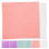 8pcs Square Washcloth Towels Solid Color Face Absorption Towel 8