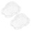 2 Pezzi Trasparenti Al Ginseng Per 10