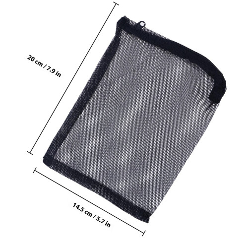 20 15X20 Cm In Nylon Con Cerniera Per 2