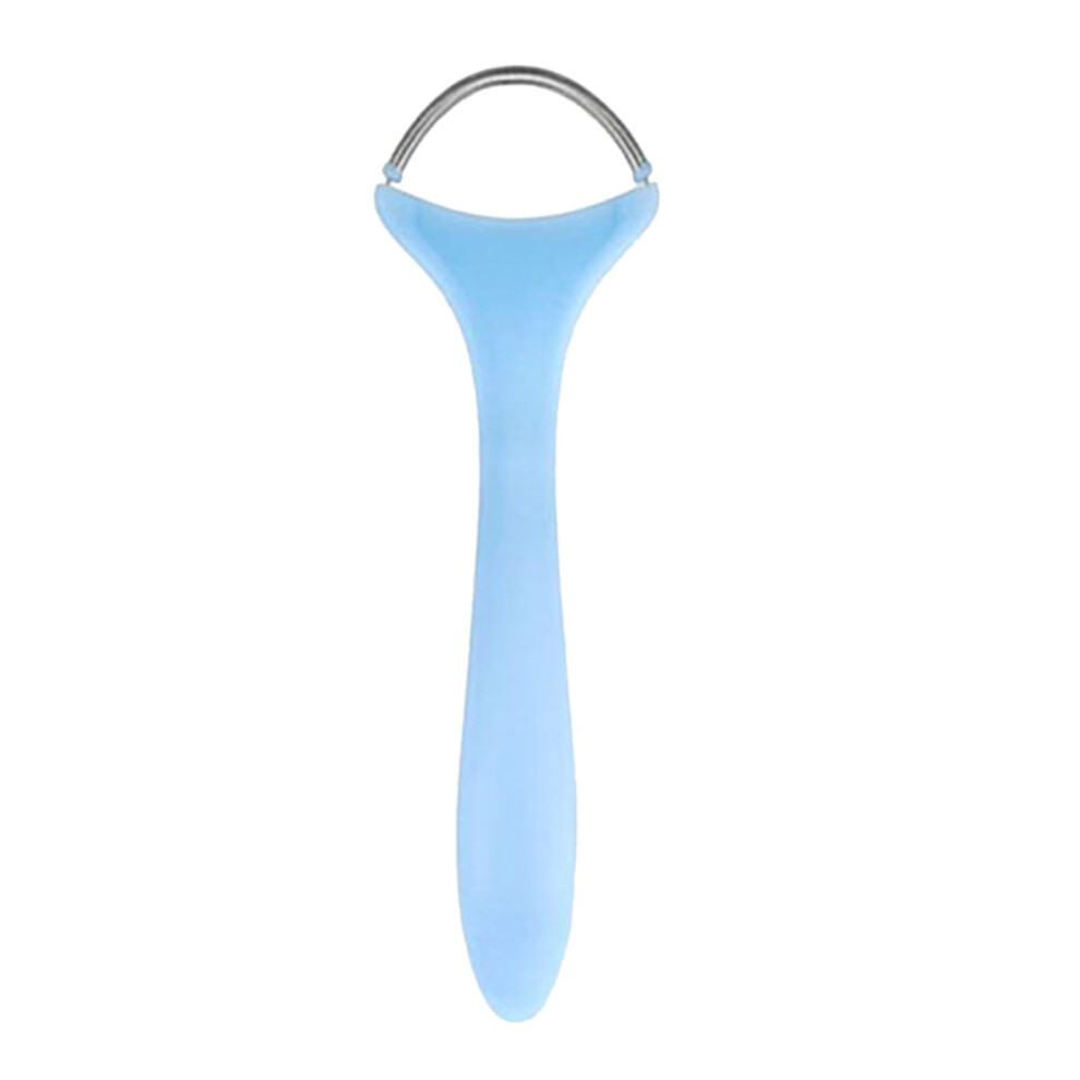 Blue Hair Removal Device | Spring Chin Epilator Tool | Lightweight For Face Eyebrow Nose Neck Chin