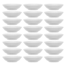 24 szt. białe porcelanowe miseczki do sosów, , przypraw, sushi