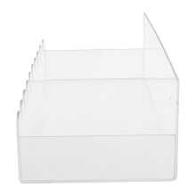 organizador de chapéus acrílico transparente para parede
