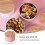 armazenamento rosa com tampa para assar e lanches 7