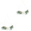 2Pcs Simulated Green Salix Leaf Drooping Wall Hanging For Home Decor 3