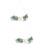 2Pcs Simulated Green Salix Leaf Drooping Wall Hanging For Home Decor 7
