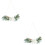 2Pcs Simulated Green Salix Leaf Drooping Wall Hanging For Home Decor 6
