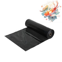 Reinforced PVC Pond Liner 0.2mm Black Membrane For Landscaping Fountains Koi Ponds Raised Gardens 4x6m 8x10m 11x13m