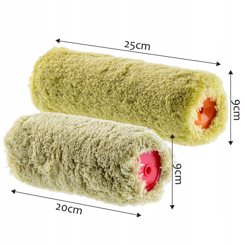 KADAX Farbrollerzubehör für Fadenwalze 20 cm 1