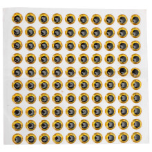 100PCS/Pack Angeln Köder Auge 9mm 3D Realistische