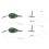 2Pcs Europäischen Stil Lange Linie Karpfen Nesting 3