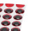 100 Teile/paket Angeln Köder Auge 9mm 3D 13