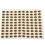 100PCS/Pack Angeln Köder Auge 9mm 3D Realistische 6
