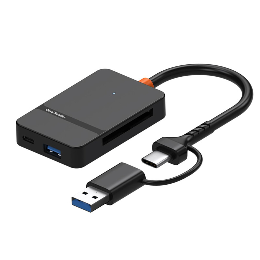 Portable Multiple Card Reader Otg For Laptops And Phones Usb-C And Usb-A File Transfers 9354506044480