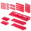KADAX Board Tool Wall 116x78cm 70 Stk 4