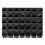 KADAX Werkstatttafelwand 58x39cm 35 Tabletts 11