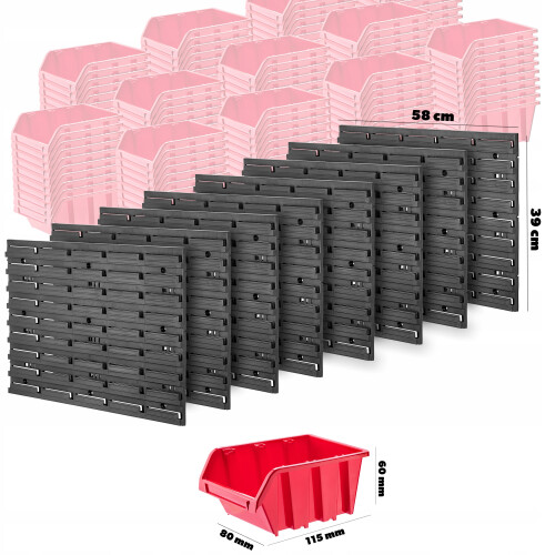 KADAX Werkstatttafelwand 232x78cm 162 Stk 2