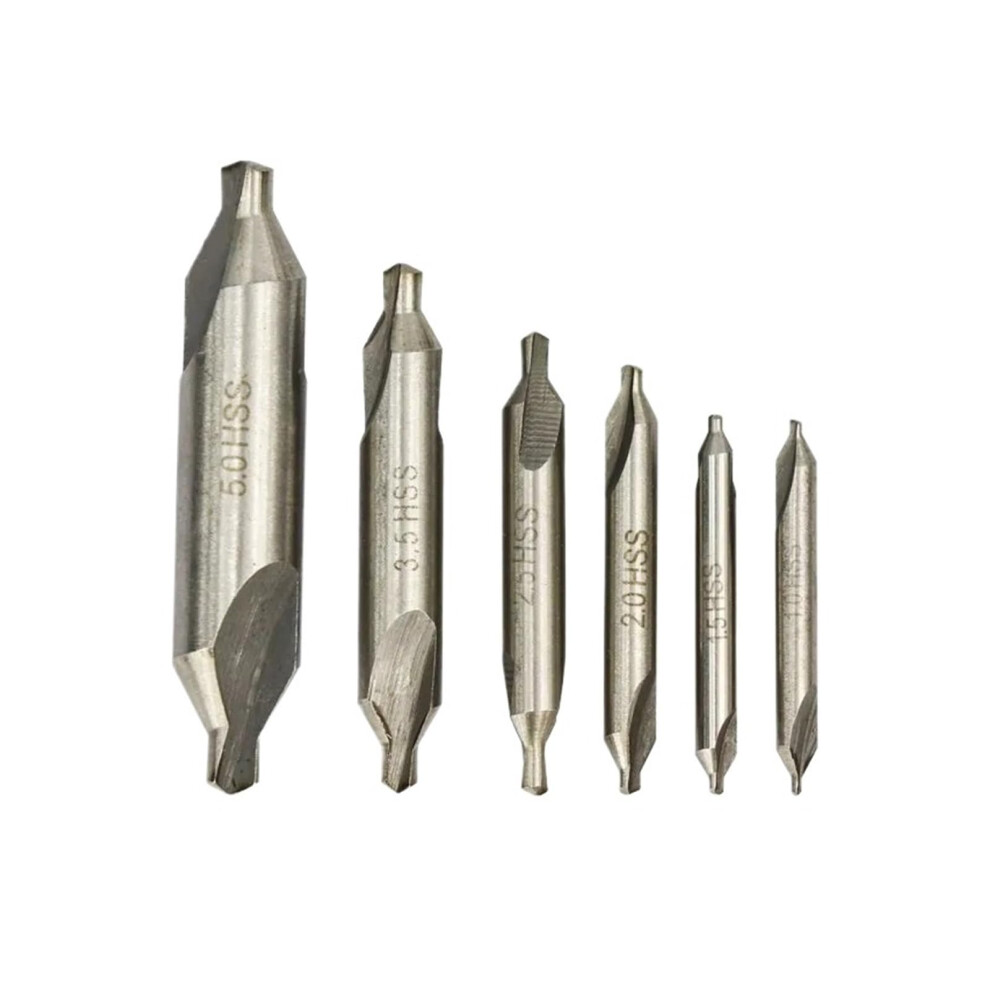Hss Center Drill Bits 60 Degree Countersink For Power Tools, 1Mm 1.5Mm 2Mm 2.5Mm 3Mm 3.5Mm 4Mm 5Mm 9016109185488