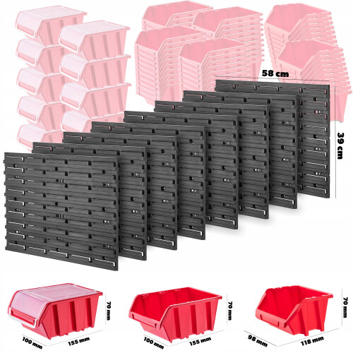 KADAX Werkstatttafelwand 232x78cm 180 Stk 2