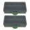 2Pcs Angelhaken Köder Gadget Box Mini PP 10