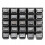 KADAX Werkstatttafelwand 58x39cm 25 Tabletts 2