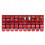 KADAX Werkstattboard-Regal 116x39 50 Tabletts 2