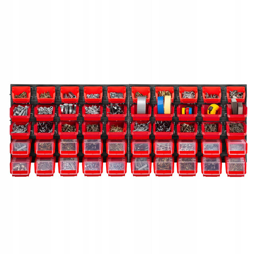 KADAX Werkstattboard-Regal 116x39 50 Tabletts 1