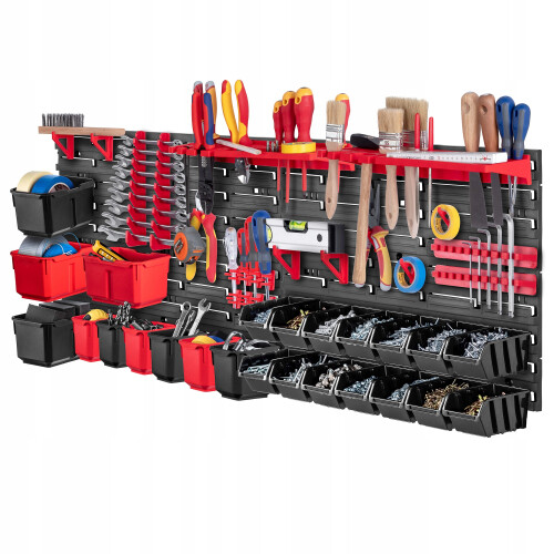 KADAX Werkstatttafelwand 116x39cm 46 Stk 1