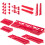KADAX Toolboard Wall 156x78cm 97 Stück Werkstatt Garage Container 4