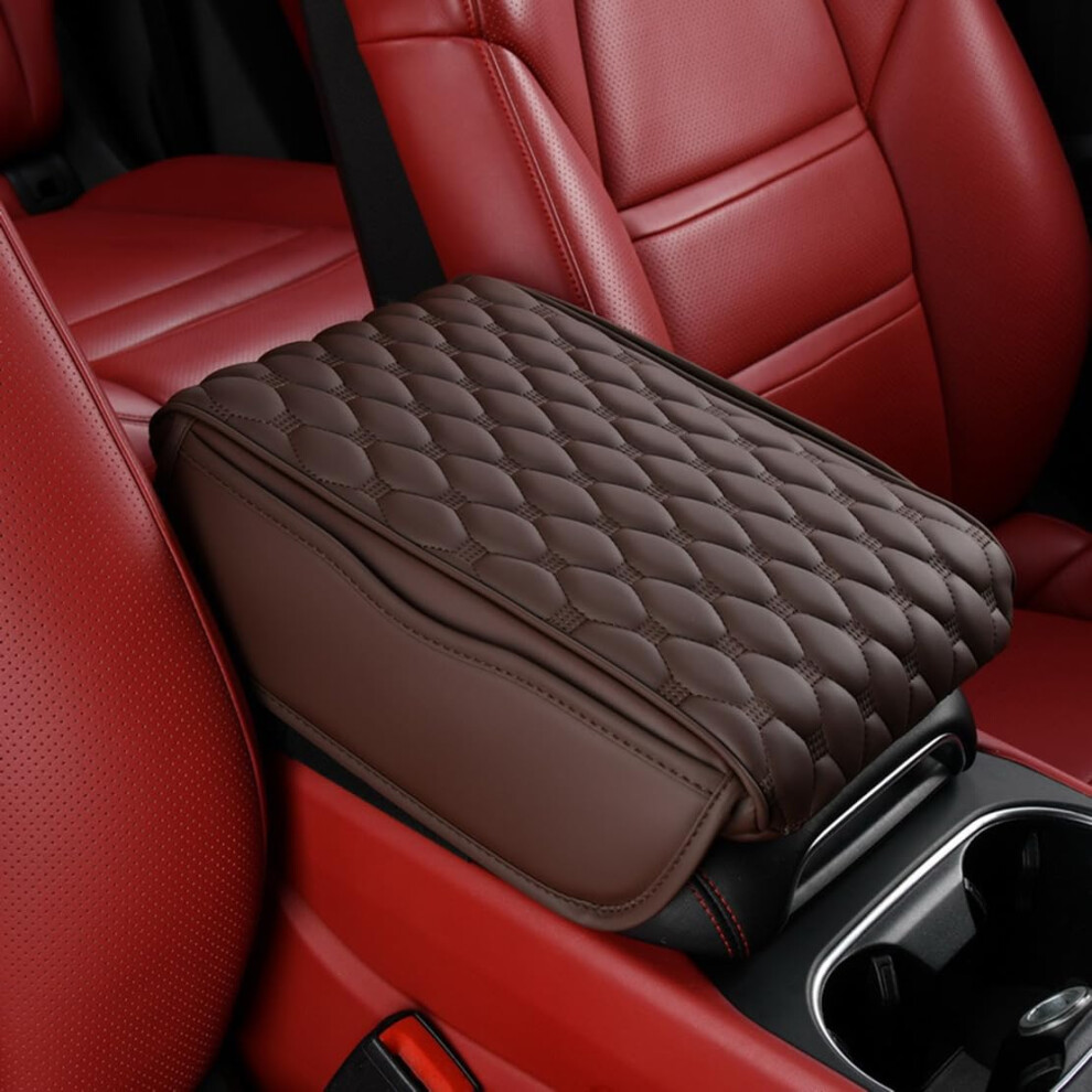 Car Armrest Box Pad 4- Ds3 Ds4 Ds5 Ds5ls Ds6 Ds7 Ds9 Compatible Interior Accessories Brown 9393856087471